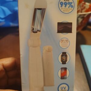 UV Sanitizer Wand - White Portable UV-C Sterilizer